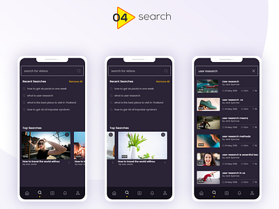 DADOS - Video Uploading App - Search