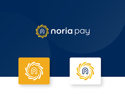 Noria Pay _ Logo Design app branding campaign design icon illustration logo logo design typography ui ux web
