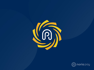NA - Noria Pay logo branding campaign design icon illustration logo logo design na letter na letter ui ux