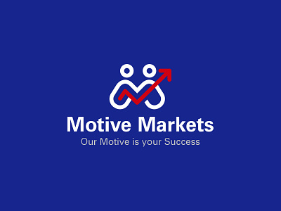 Motive Markets_Logo Design branding campaign design icon illustration logo logo design typography ui vector