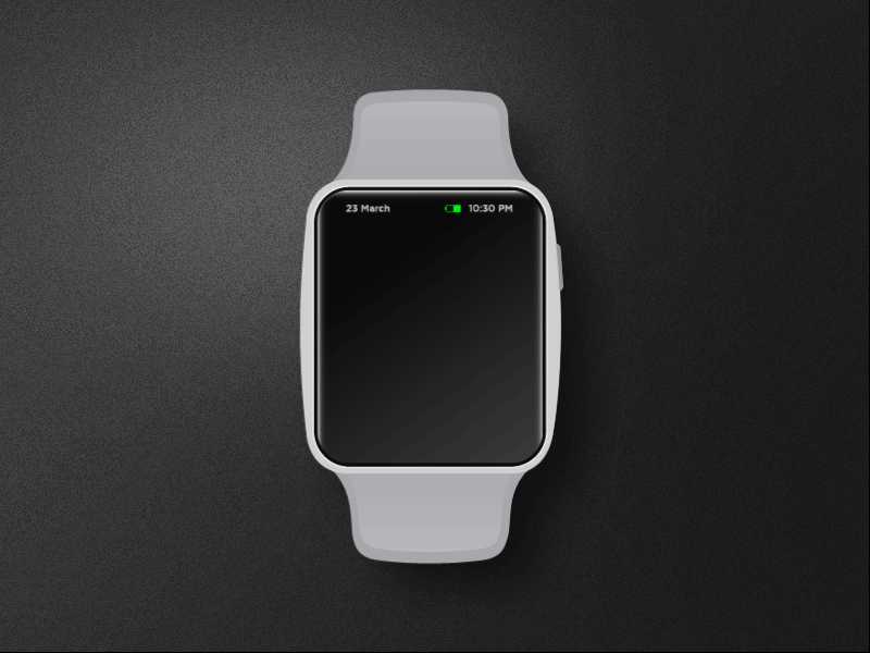 Fitness Watch - Product and UI design