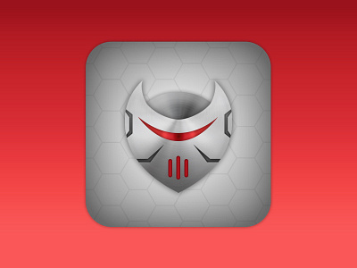 I serve Dark Hearted for Dinner app cyborg game hero icon robot