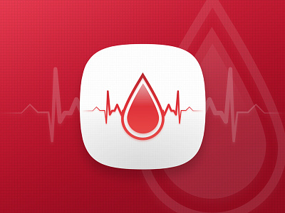 Blood Donation App Icon