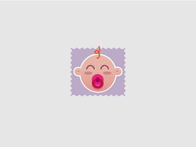 Cuidados Bebé :) baby icon illustration web