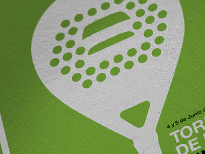 MINI Tournament Paddle Poster illustration mini poster