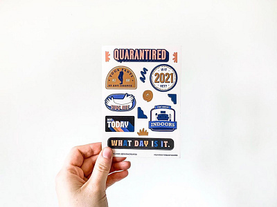 Quarantired Sticker Sheet