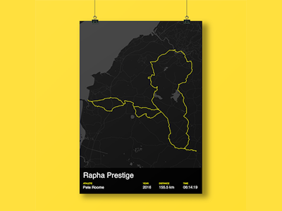 Rapha Prestige cycling data viz sisu visualization