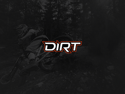 Dirt logo dirt dirtbike logo