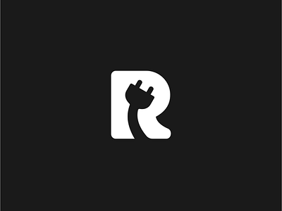 R + plug logo