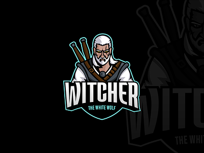 Witcher mascot logo esport esportlogo mascot mascot logo witcher