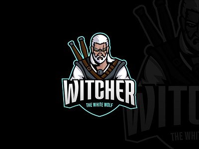 Witcher mascot logo