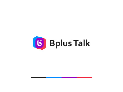 BplusTalk b logo plus talk