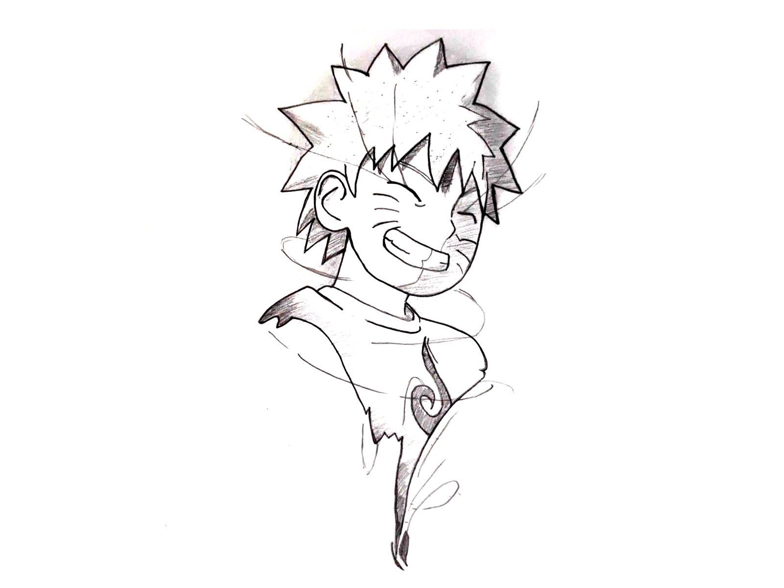 How to Draw Naruto Uzumaki with Easy Step by Step Drawing Instructions  Tutorial  Page 2 of 3  How to Draw Step by Step Drawing Tutorials
