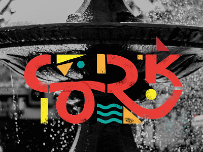 Cork, Ireland cities city colors cork ireland type typography vacation