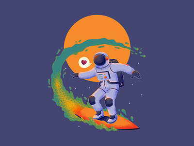 Astrosurf by hery zuhaer on Dribbble