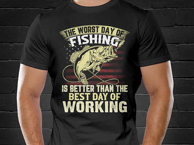 Unique Fishing T-Shirt Design