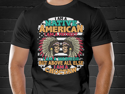 NATIVE AMERICAN T-SHIRT DESIGN