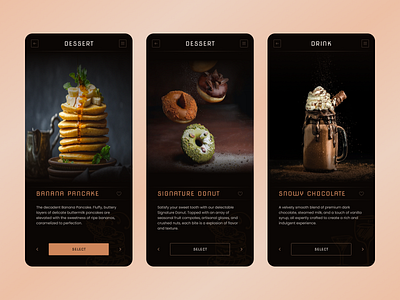 Fine Dining Restaurant Booking - Mobile App - 2 design graphic design ui ux web design