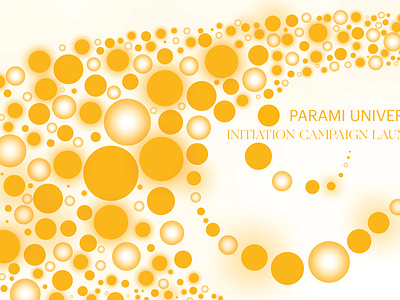 Backdrop | Parami University Gala design graphic design illustration