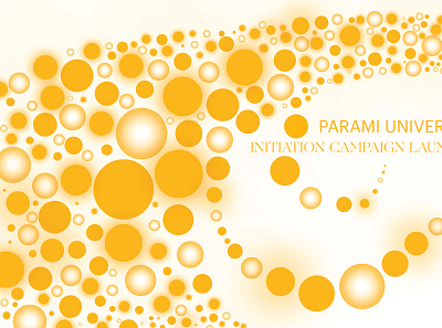 Backdrop - Parami University Gala design graphic design illustration