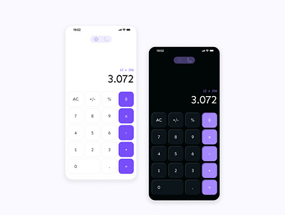 Calculator - DailyUI 004 calculator ui ux