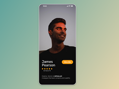 User Profile - DailyUI 006