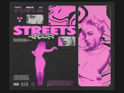 DOJA CAT - STREETS ALBUM COVER 3d album cover animation branding cover cover album design doja doja cat graphic design illustration logo motion graphics music