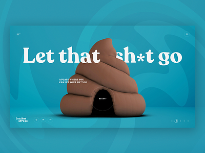 Poo Pourri — Let That Sh*t Go 3d campaign design emoji interface let it go poo poop shit ui web website