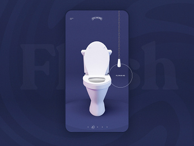Poo Pourri — Let That Sh*t Go — Mobile campaign campaign design design emoji flush interface let it go poo poop shit toilet ui web webdesign website