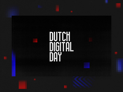 Dutch Digital Day — Promo 3d animation branding ddd design dutch digital design dutch digital design event illustration intro motion motion graphic promo speakers typography vector