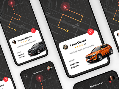 Ride app UI Challenge app app design clean creative design designinspiration inspiration interface ui uitrends user experience ux