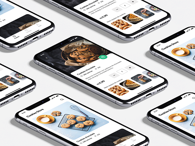 Cookies store app app appdesign clean creative design designinspiration inspiration ui user experience ux