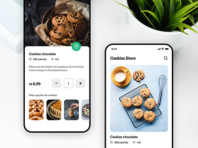 Cookies store app app appdesign clean creative design designinspiration inspiration ui uitrends user experience user interface ux