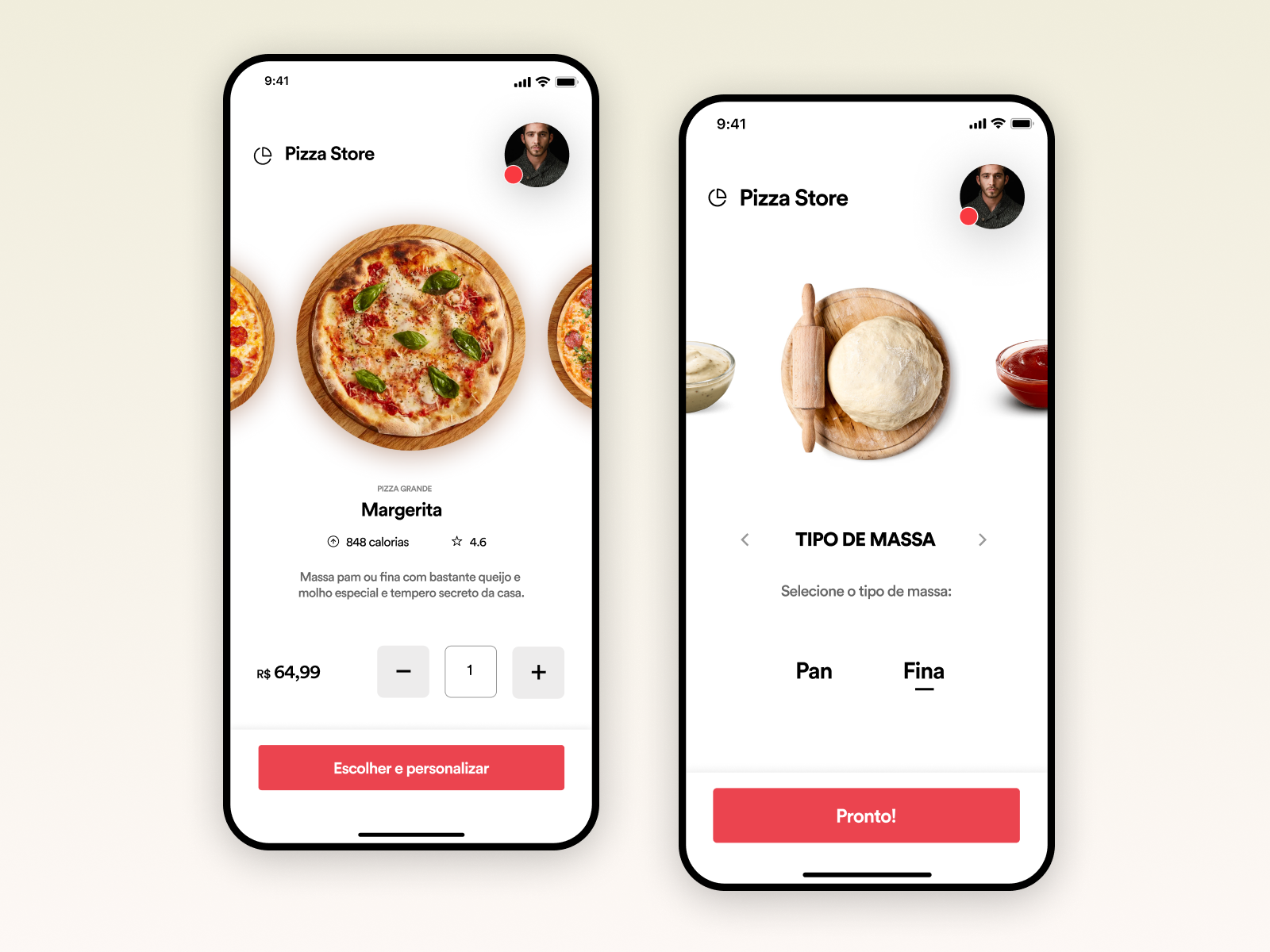 Pizza Store app by Next Studio on Dribbble Pizza Store app by Next Studio on Dribbble