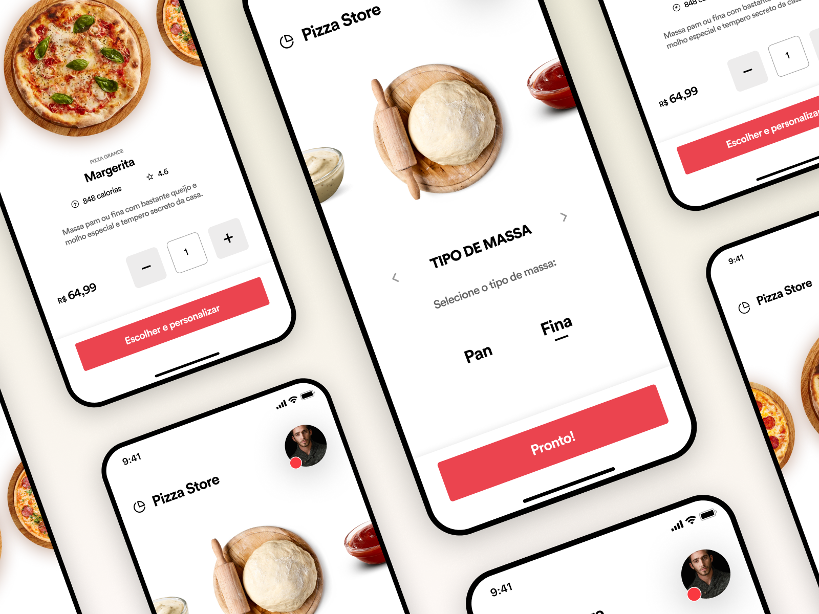 Pizza Store app by Next Studio on Dribbble