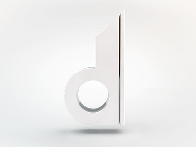 New DirtySouth Logo 3d c4d clean dirtysouth logo white