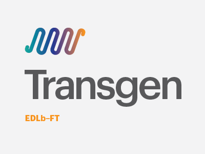 Transgen branding identity logotype medicine packaging