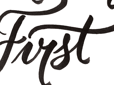 Lettering Sketch brush pen lettering typography
