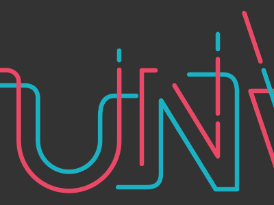 Unwind Sessions Preview branding lettering logotype