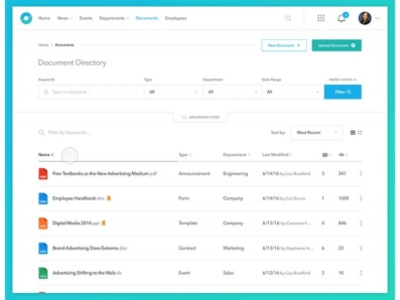 best ever ui/ux Document Management for Enterprise