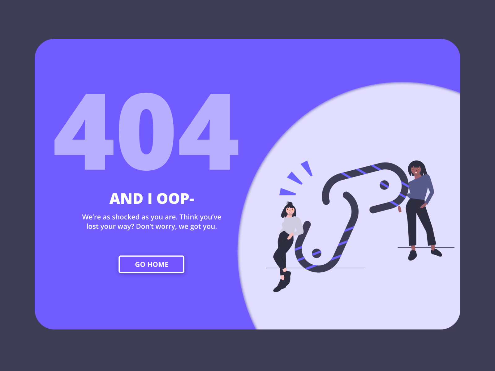 Dailyui Day 8 Error 404 By Jofo Domingo On Dribbble