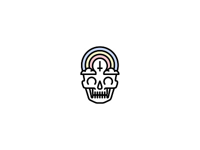 Skull band design dooom illustration merch rad skeleton tattoo