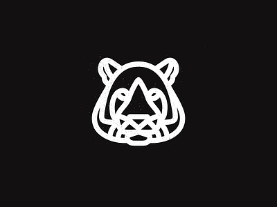 Tiger animal design dribbble graphic icon iconline line logo minimal minimalism tiger tigre