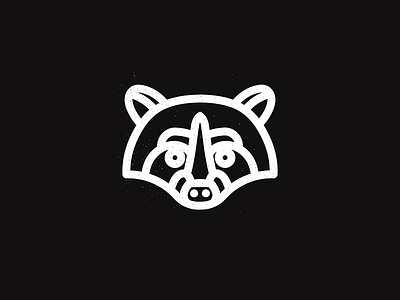 Raccoon animal design dribbble graphic icon iconline line logo minimal minimalism raccoon ratonlaveur