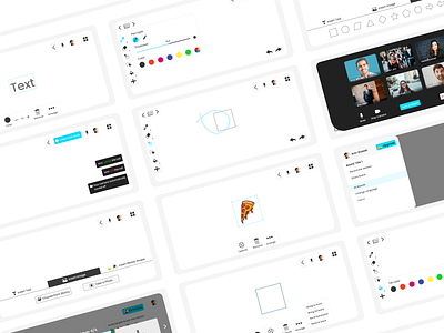 Sketshare Mobile - Brainstorming & Collaboration App brainstorming branding collaboration design mobile sketching ui ux uxdesign