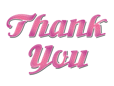 gratitude lettering type debut