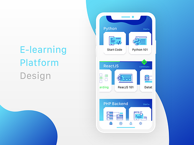 E-learning Platform design