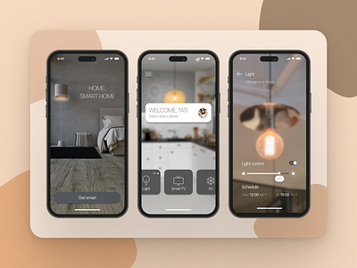 Smart home mobile app