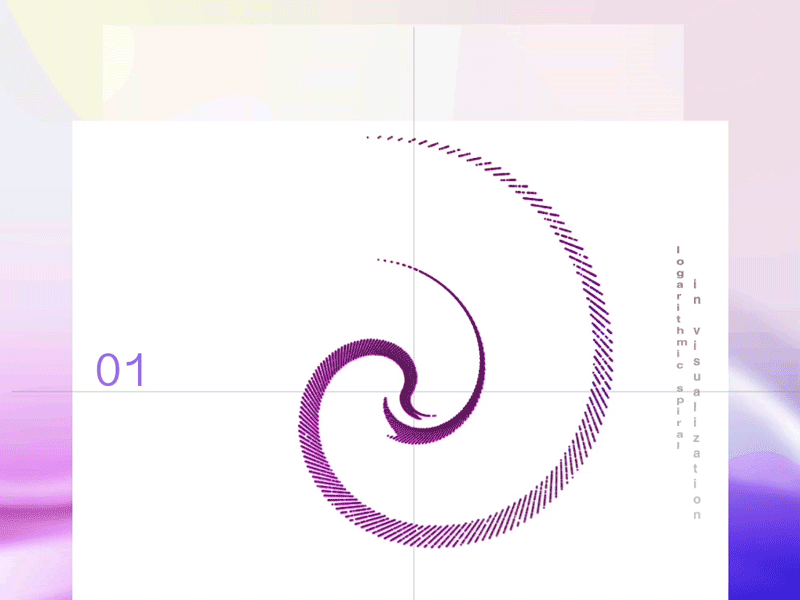 Spiral visualization - Data and Beauty _ V1 appdesign dailyinspiration dashboard designspiration designtips infographic interactiondesign js uxdesigner visualart webdesign