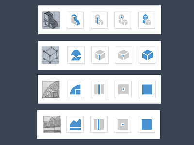 ICON variations (normal state) appdesign dailyinspiration designspiration designtips icons interactiondesign space uxdesigner visualart webdesign